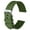 Green, variant on Silicone Watch Straps 22mm Quick Release Rubber Replacement Bands for Men Women - Extra Long, Black with Silver Buckle