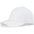 thumbnail image 1 of GFDYREE Men Quick Dry Baseball Cap Laser Cut Mesh Ball Cap Curved Brim Snapback Hat, 1 of 7