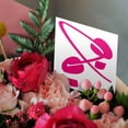 thumbnail image 3 of 3drose, Breast Cancer Awareness Footprints, 12 Greeting Cards with Envelopes, 3 of 7