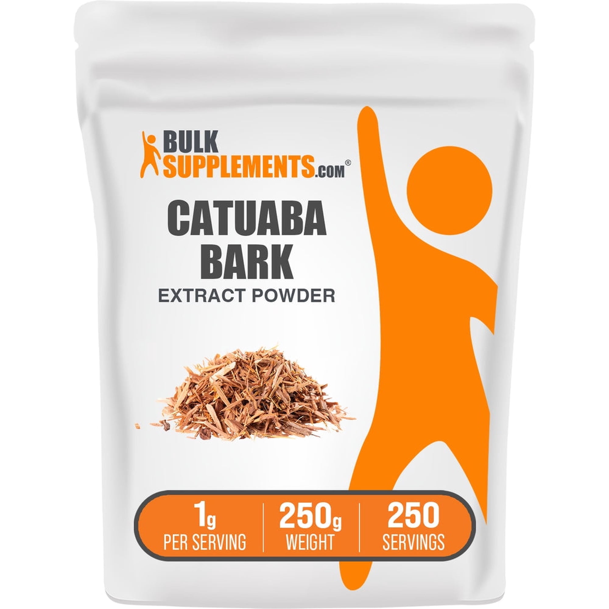 BulkSupplements Catuaba Extract Powder - 1g per Serving - 250 Grams (8.8 oz)