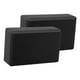 thumbnail image 2 of 2 bloques de , accesorios de , antideslizantes, suaves, para equilibrar y profundizar los estiramientos, bloques de ejercicio de espuma EVA Negro, 2 of 8