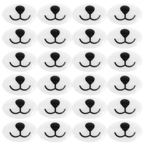 LOLIPPYY 100Pcs Craft Accessories Cloth Animal Mouth Multi-colored Acrylic Safety For DIY Making Projects