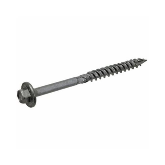 Hillman Fasteners 147954 3.62 in. Ceramic Exterior Ledger Tite Screws, Dark Gray