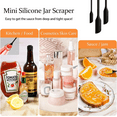 thumbnail image 6 of Ydeapi Silicone Spatula Set of 7, 4 Piece Heat Resistant Spatulas & 3 Mini Jar Scraper, One-Pieces Seamless Design & Strong Steel Core, Perfect for cooking or Non-stick Cookware, BPA Free, 6 of 9