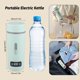 thumbnail image 5 of Hervidor eléctrico portátil para hervir agua, 350 ml, acero inoxidable, antiderrames, 5 of 8