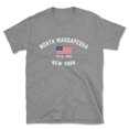 thumbnail image 1 of North Massapequa New York Patriot Men's Cotton T-Shirt, 1 of 1