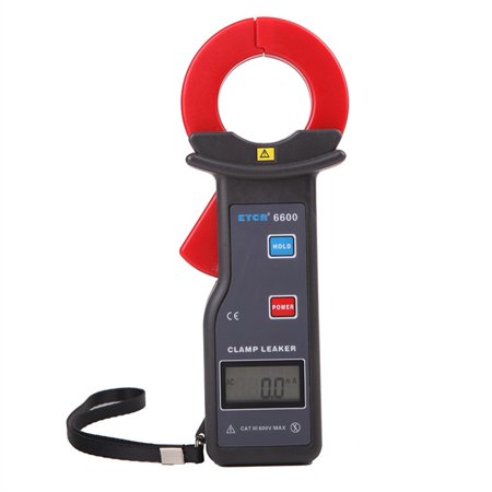DC Clamp Leakage Current Meter High-precision Clamp Leakage Current Meter 1mA Digital Clamp Meter 0mA-600A ETCR6600 High precision and stability