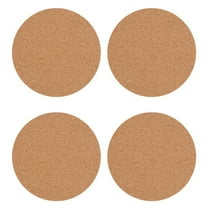 Self-Adhesive Cork Coasters,Cork Mats Cork Backing Sheets for Coasters and DIY Crafts Supplies (80, Round)