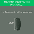 thumbnail image 3 of Proferrin ES- 10.5mg of high Absorbing Heme Iron Polypeptide. Made in The USA. 30 Tablets. Easy on The Gut. Not affected by Coffee, Calcium, or PPI's, 3 of 5