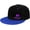 Blue, variant on Alzheimers Awareness Purple Ribbon Flat Bill Hats Contrast Hip Hop Baseball Cap Unisex Snapback Rock Caps