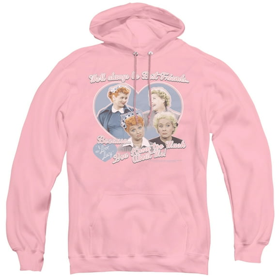I Love Lucy - Always Best Friends - Pull-Over Hoodie - XX-Large