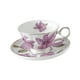 thumbnail image 3 of Juego de taza y platillo de porcelana Taza de café Vajilla de café Patrón floral Vajilla de té Lisa 180 ml, 3 of 9