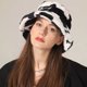 thumbnail image 2 of Sombreros de pescador de felpa con estampado de vaca para mujer Gao Jinjia LED, 2 of 2
