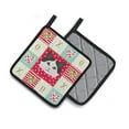 thumbnail image 2 of Carolines Treasures CK5152PTHD Ragamuffin Cat Love Pair of Pot Holders, 7.5HX7.5W, multicolor, 2 of 4