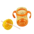 thumbnail image 4 of 300ML Baby Straw Cup, Infant Feeding Sippy Cups With Handles Cute Water Drinking Learning With Straw Leak Proof Anti-flatlence Removable Bottle, 4 of 4