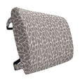 thumbnail image 1 of Exotic Lumbar Pillow, Exotic Palm Leaves Botanical Art Pastel Background Jungle Nature, Soft Back Cushion for Office Chairs with Adjustable Straps, 14" x 13", Blush Charcoal Grey, by Ambesonne, 1 of 7