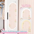 thumbnail image 2 of Rease Kids Armoire with Mirror, Dress up Storage for Children Costume, Wardrobe Closet with Jewelry Cabinet for Bedroom, Kids Room, Girl, White, 2 of 9