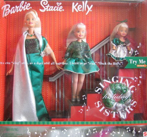 MATTEL Barbie KELLY DOLL HOLIDAY CLOTHES OUTFIT & SHOES NEW FROM BOX 