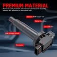 thumbnail image 3 of 4 Spark Plugs and Ignition Coil Packs UF316 for Scion XA 1.5L L4 2004-2006, 3 of 12