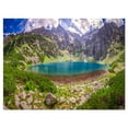 thumbnail image 2 of Panorama des Montagnes Tatra à l'Aube - Impression sur Toile Paysage, 2 of 3