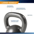 thumbnail image 3 of Kettlebell MARCY HKB-020 de hierro fundido 9 kg negro, 3 of 7