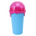 thumbnail image 2 of Taza de batidos congelados Gel de sílice PP DIY Ayuno casero Enfriamiento Taza exprimidora congelada para regalo de verano Azul, 2 of 10