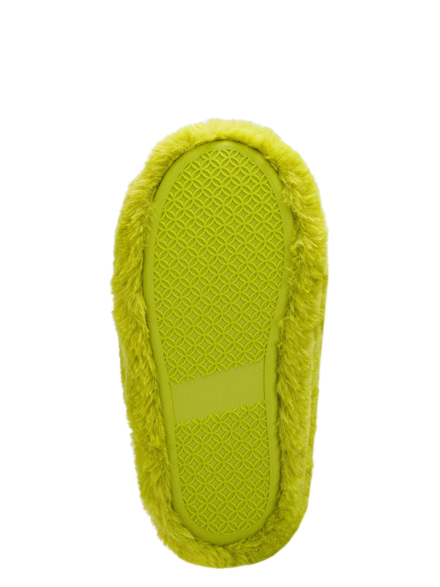 Dr. Seuss Grinch Little & Big Boys 3D Face Plush Clog Slippers