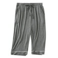 thumbnail image 1 of Pantalones cortos de pijama de verano para hombre: ropa de estar por casa holgada con cintura elástica, disponible en tallas grandes, S-XXXXXL, 1 of 6