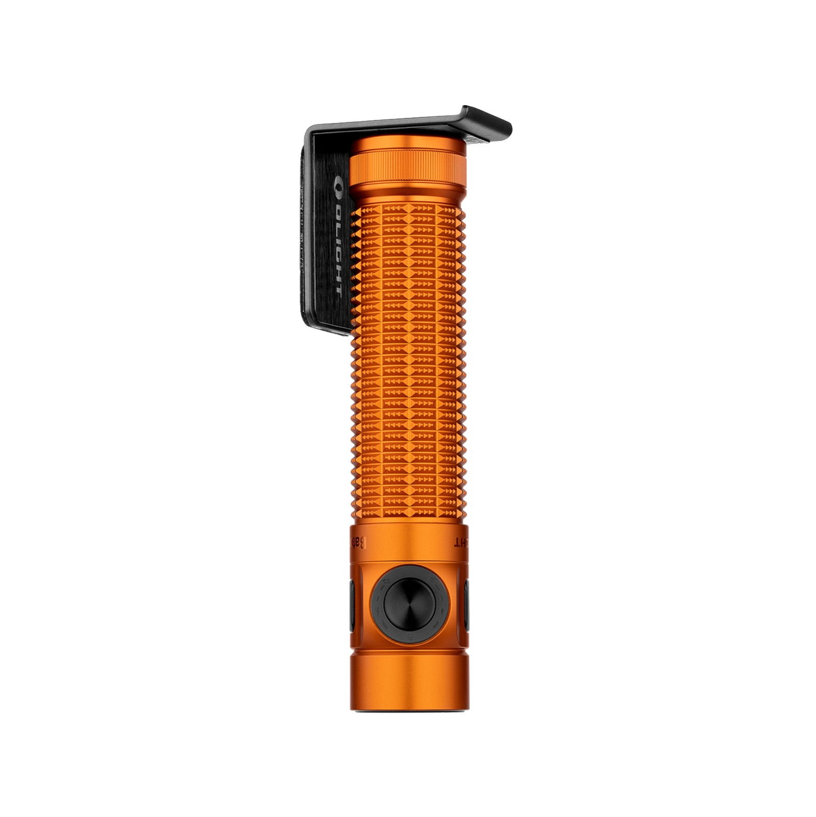 Olight Baton 4 Pro Dual Switch Compact Flashlight, 1600 Lumens, 200 Meters (Orange CW)