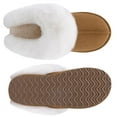 thumbnail image 3 of Pantuflas de felpa mullidas de invierno para mujer, cómodas, antideslizantes, para dormitorio, con suela suave y peludas, para interior y hogar, 3 of 6