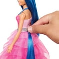 thumbnail image 3 of Barbie 65 anniversaire Poupée et animal Licorne ailée, ch. bleus, 3 of 6
