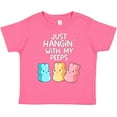 thumbnail image 3 of Inktastic Easter Hangin' with My Peeps Boys or Girls Toddler T-Shirt, 3 of 5