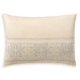 thumbnail image 1 of Ralph Lauren Mariel Decorative Pillow, 15 X 20, Beige/Silver, 1 of 1