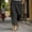 #070-Black, variant on Men's Solid Color Beach Pants with Elastic Waist Drawstring Pockets Casual Outdoor Comfortable,Plus Size