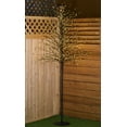 thumbnail image 1 of 6.8 Ft H Micro Dot Black LED Tree 1300 Warm White LEDs Indoor/Outdoor use Christmas Tree Holiday Home Living Roon Decoration, 1 of 4