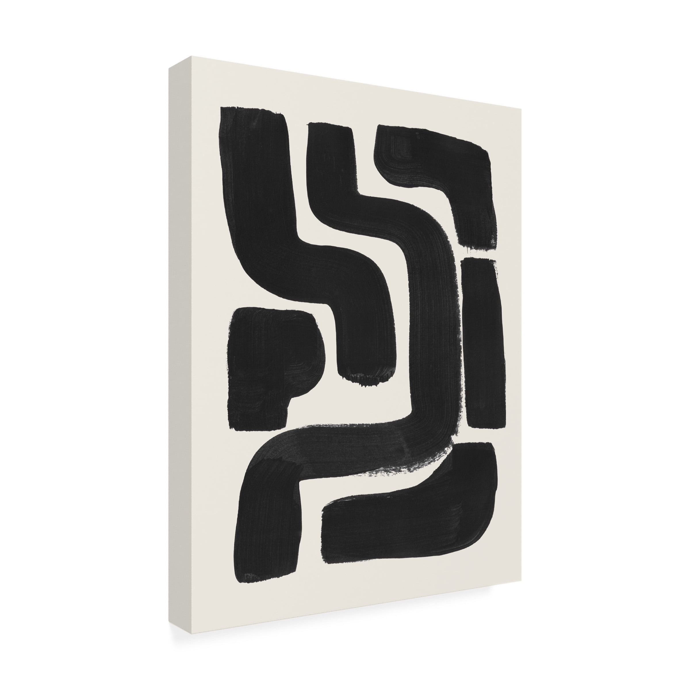 Trademark Fine Art Ejaaz Haniff  Ink Maze Canvas Wall Art - 35x47