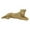 Gold Laying Floor Diamond Leopard Animals Asymmetrical 25" x 12" x 9", variant on 42" x 11" Black Polystone Leopard Sculpture with Carved Faceted Diamond Exterior, by DecMode