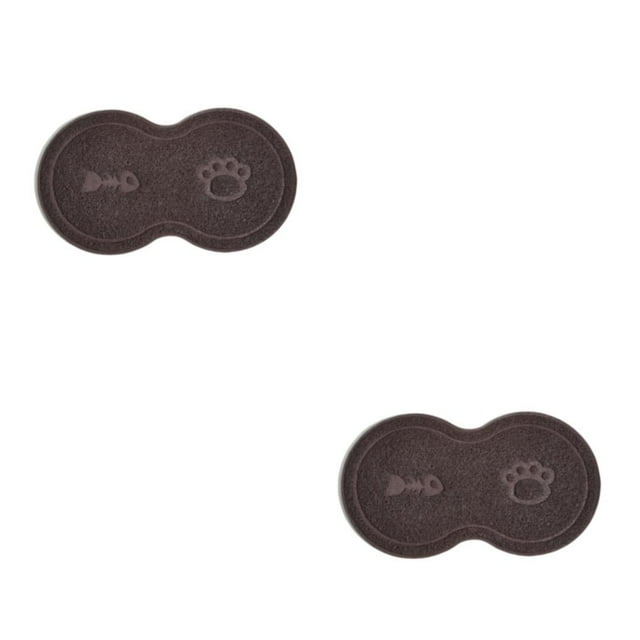 Greeniant Estera para residuos de gatos no tóxica, cómoda y portátil, fácil de limpiar, accesorio para mascotas, accesorio para gatos Type2 NO2