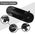 thumbnail image 2 of Auto Parts Outside Door Handle Exterior Parts Front Rear Left Right Replacement 1 Pc Car Accessories New Useful, 2 of 12