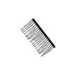 thumbnail image 2 of Jumpingount Peine fijador de acabado de cabello Peines de fijación de fijador de atado de pelos profesionales Cuidado del cabello Tipo 1, 2 of 4