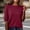 A1 Wine, variant on Cotton Linen Shirts Boho Tops for Women 2026 V Neck Button Tunic Tshirt Jacquard Boho Blouse Floral Embroidered Boho Tops Cotton Linen Embroidered Tops A1 White 2XL