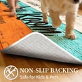 thumbnail image 5 of Washable Laundry Room Rug, 20"X59" Non Slip Soft Low-Pile Laundry Mat Farmhouse Laundry Room Decor Area Rug for Kitchen Bathroom Multi, 5 of 8
