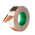 thumbnail image 2 of SPRING PARK Adhesive Sticker Single-sided High Temperature Resistance Conductive Shielding Copper Foil Tape for Transformer (20m), 2 of 7