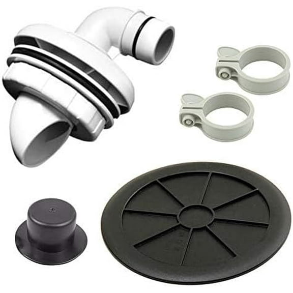 Swimming Pool  Parts Accessory Kit for SFX1000 & SFX1500 Skimmer s, White