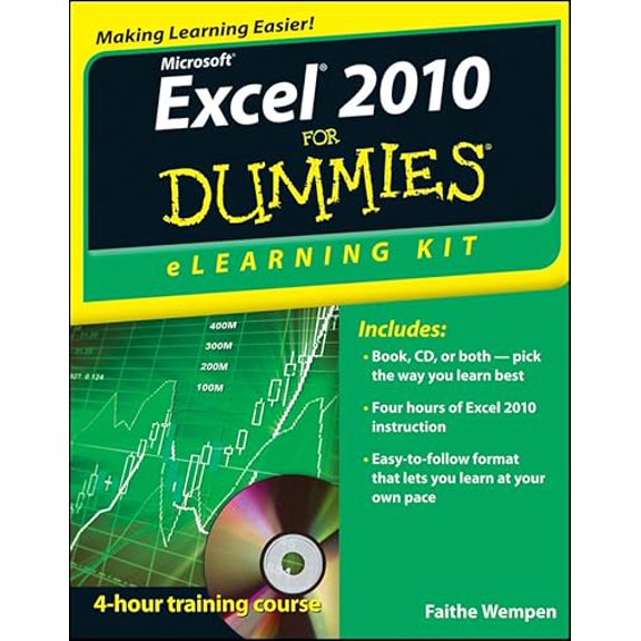 Pre-Owned Excel 2010 eLearning Kit For Dummies (Paperback) 111811079X 9781118110799