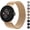 Rose Gold, variant on MYKOMI Metal Band Compatible with Google Pixel Watch, Stainless Steel Mesh Loop Adjustable Replacement Strap for Women & Men