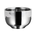 thumbnail image 1 of 1 Pce Bol de Rasage en Acier Inoxydable pour Hommes Bol de Mousse de Savon de Rasage Maison, 1 of 9