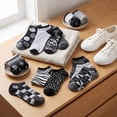 thumbnail image 2 of Colorfut Women's 20 Pairs Colorful Patterned Low Cut/No Show Socks WL03-AB, 2 of 5