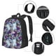 thumbnail image 2 of Easygdp Purple Marble Texture Mochila de Gran Capacidad Minimalista Ideal para Escuela, Viajes y Uso Diario, 2 of 6