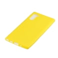 thumbnail image 2 of Galaxy Note 10 Case 6.3" 2019, Allytech Slim Fit Silicone Soft Rubber Shockproof Wireless Charging Support Shock-Absorption Bumper Defender Back TPU Cover for Samsung Galaxy Note 10, Yellow, 2 of 4